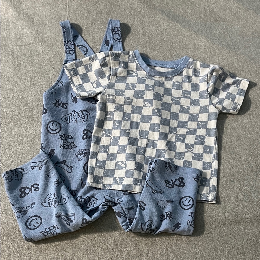 Set of Three Top & Bottoms Kids Outfit